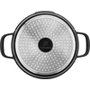 Westinghouse Performance Series keptuvė su dangčiu, didelė keptuvė 32 cm indukcinėms ir visoms kaitlentėms, keptuvė su rankena, aukštu kraštu, tinkama naudoti orkaitėje ir plauti indaplovėje, juoda