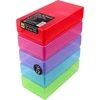 Westonboxes Essentials dėžutės raštinės reikmenims, rašikliams ir įrankiams - plastikinės dėžutės su dangteliais (mišrios spalvos/skaidrios, 5 vnt.)