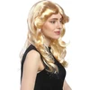 Wig Me Up - 90682-za02 moteriškas karnavalinis perukas ilgas banguotas su sklastymu per vidurį šviesus aukso spalvos romantiškas