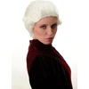 Wig Me Up - Pt0027-kb80 Perukas moterims ir vyrams, karnavalinis barokinis K&k Edelmann Noblewoman Officer, trumpos garbanos, balta blondinė