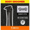 Wilkinson Sword Barber's Style Mr Down There elektrinis kūno trimeris vyrams, įkraunamas