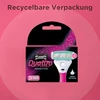 Wilkinson Sword Quattro for Women Sensitive 3 Skustuvo Galvutės