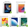 Winchking dėklas su klaviatūra, skirtas ipad 9/7/8 kartai, ipad air3, ipad pro10.5, 7 spalvų apšviesta klaviatūra, 10.2 colių, su rašiklio laikikliu, itališka bluetooth klaviatūra (juoda)