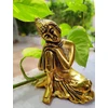 Wonder Care plojantis budos statula namų dekorui feng shui metalinė auksinė mieganti budos statulėlė mažas buda taiki meditacija zen joga budos dovana