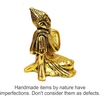 Wonder Care plojantis budos statula namų dekorui feng shui metalinė auksinė mieganti budos statulėlė mažas buda taiki meditacija zen joga budos dovana
