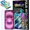 World Case Apsauginė hidrogelio plėvelė iphone 16 plus ekranui, stipri