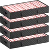 X4 Krepšys drabužiams, antklodėms, dėžės, Ousfot Premium spintos organizeris