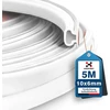 Xeeinc 5 m durų sandarinimo juosta, lipni, 10 mm (p) x 6 mm (g), priekinių durų sandariklis