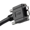Xiwai 1.2m/3m usb 3.0 type a kabelis, jungtis nuo vyriškos iki micro usb 3.0 b vyriškos su laikiklio panelės varžtais kietajam diskui mobiliajam telefonui (3.0m)