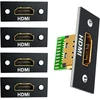 Xiwai 5 vnt./kompl. hdmi 8k "pasidaryk pats" oem a tipo moteriškos jungties lizdas su skydelio montavimo litavimo tipu