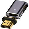 Xiwai 8k Hdmi 2.1 magnetinis prailginimo adapteris 19 kontaktų Hdmi A tipo jungtis į lizdą stačiu kampu 90 laipsnių tiesus vaizdo adapteris nešiojamam kompiuteriui Hdtv