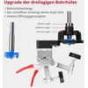 Xuntop Paslėptų vyrių gręžimo šablonas 35 mm lydinio taurelės tipo vyrių gręžimo šablonas medinių baldų durų spintelėms