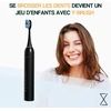 Y-brush Cleanmate Usb įkraunamas elektrinis soninis dantų šepetėlis - 2 mėnesių baterijos veikimo laikas - 5 valymo režimai - 4 šepetėlių galvutės - įmontuotas laikmatis
