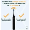 Y-brush Cleanmate Usb įkraunamas elektrinis soninis dantų šepetėlis - 2 mėnesių baterijos veikimo laikas - 5 valymo režimai - 4 šepetėlių galvutės - įmontuotas laikmatis