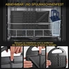 Sumuštinių keptuvas Yashe daugiafunkcis 3-in-1 sumuštinių gaminimo aparatas, sumuštinių skrudintuvas, kontaktinis grilis, vaflių keptuvė, panini aparatas, nelipnia danga dengtos nuimamos plokštės, 750 W, led indikatoriai, be bpa, juodas