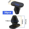 Yinettech 30 vnt. durų sandarinimo juostelių tvirtinimo sagčių pakaitalas 9025j8 51767412895, suderinamas su Citroen C3 C5 X7 galinių durų sandarinimo juostelių spaustukais