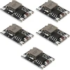 Yinettech 5 x Dc Step Down Pcb maitinimo modulis 5v-30v įėjimas į 3.3v išėjimą 1.5a Mini Step Down transporto priemonės maitinimo šaltinis transporto priemonės skrydžio modeliui (3.3v)