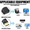 Yingtop 4k Displayport į Hdmi adapteris, vienakryptis Dp į Hdmi adapteris, paauksuota jungtis, Dp į Hdmi adapteris, Plug & Play, suderinamas su nešiojamu kompiuteriu, kompiuteriu, monitoriumi, televizoriaus projektoriumi