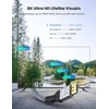 Yojock Displayport 1.4 kabelis, Dp kabelis 3m didelės spartos [8k@60hz/4k@144hz/2k@165hz, Hdr] Displayport į Displayport kabelis nailono pynės, skirtas nešiojamam kompiuteriui, Pc, žaidimų monitoriui, Freesync/g-sync, Tv (3m)