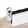 You2k Crystal dėklas, skirtas Switch Oled konsolei ir Joy-con valdikliams, telpa į doką