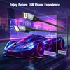 Yuetuol 16k Displayport 2.1 kabelis, Dp kabelis 2m, perdavimo sparta 40gbps, 16k@60hz, 8k@120hz, 4k@240hz/165hz/144hz, 2k@240hz žaidimų monitoriui, vaizdo plokštei, nešiojamam kompiuteriui, Pc, televizoriui, projektoriui
