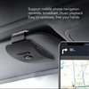 Yunseity Bluetooth automobilinis garsiakalbis, Bluetooth 5.0 laisvų rankų įranga mobiliesiems telefonams su skydelio spaustuku, automatinis įjungimas/išjungimas, balso transliavimas, dvigubas mobiliojo telefono prijungimas
