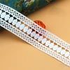 Yurosiay balta nėrinių apdaila 4 cm brite siuvimo reikmenys nėrinių juostelės apdaila siuvinėjimo nėrinių kraštelis nėrinių apdaila dekoratyvinė juostelė vestuvių stalo dekoravimui "pasidaryk pats" siuvimo amatai