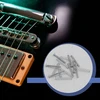 Zalati paėmimo varžtai spyruoklės M3x30 8vnt. Humbucker paėmimo rėmo rinkinys dvigubos ritės žiedo apvadų montavimo gitaros dalys elektrinei gitarai