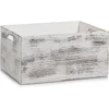Zeller Rustic 15135 dėžė 40 x 30 x 20 cm mediena balta