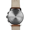 Zeppelin vyriškas laikrodis Series 100 Years Mediterranean Chronograph su odiniu dirželiu