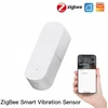 Zigbee Tuya vibracijos jutiklio aptikimas