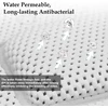 Zjyufy viso kūno pagalvė voniai, pagalvė voniai, pagalvė voniai su 30 neslystančių siurbtukų, vonios aksesuarai, kaklo, nugaros ir uodegikaulio atramai