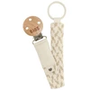 Čiulptuko laikiklis BIBS Pacifier Clip Ivory / Vanilla