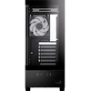 Aerocool P500D-G-BK-v1 ACCM-PN06033.11, kompiuterio korpusas, juodas, Midi-Tower, 45 l, grūdintas stiklas, plienas 0,5 mm, ATX
