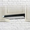Gartraukis Cooker hood AKPO WK-7 K GLASS 60 JUODA/Juoda SZKŁO (166 m3/h, 600mm, juodos spalvos)