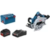 Bosch Bosch cordless circular saw BITURBO GKS 18V-70 L Professional (mėlynas/juodas, 2x Li-Ion battery ProCORE18V 5.5Ah, in L-BOXX)