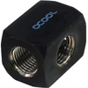 Alphacool HF Anschlussterminal TEE T-Stück Rund G1/4 (juodas)