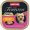 ANIMONDA Vom Feinsten Adult Mini vištiena, goose and parsley - wet dog food - 100g