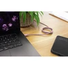Ansmann kabelis 1700-0205, USB-C į USB-C, 1.2m, 60W, magnetinis, silikoninis, rožinis