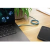 Ansmann kabelis USB-C į USB-C 1700-0202, 1.2m, 60W, magnetinis, silikoninis, mėlynas