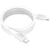 Ansmann kabelis USB-C į USB-C 1700-0203, 1.2m, 60W, magnetinis, silikoninis, baltas