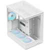 APNX V2-F-WT-v1, Tower-case - baltas, Tempered Glass x 3