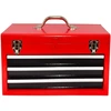 AW-Tools AWTOOLS METALINĖ ĮRANKIŲ DĖŽĖ 3 STALČIAI 45x24x27 cm