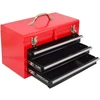 AW-Tools AWTOOLS METALINĖ ĮRANKIŲ DĖŽĖ 3 STALČIAI 45x24x27 cm