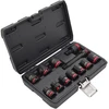 AW-Tools AWTOOLS SMŪGINIŲ GALVUČIŲ RINKINYS 1/2″ 12 vnt./10-24 mm/ TRUMPOS Juodas LINE