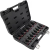 AW-Tools AWTOOLS SMŪGINIŲ GALVUČIŲ RINKINYS 1/2″ 16 vnt. 11-32mm ILGOS Juodas LINE