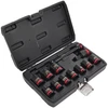 AW-Tools AWTOOLS SMŪGINIŲ GALVUČIŲ RINKINYS 1/2″ 13 vnt./10-24 mm/ TRUMPOS Juodas LINE