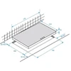 Kaitlentė BEKO HII 84500 FHTX - Juodas - Built-in - Zone induction hob - 1500 W - 14.5 cm - 1800 W