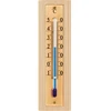 Bioterm 010500 kambario termometras, -10 iki +50°C, 12cm, medinis, pakabinamas, aukso skalė