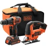 Black & Decker įrankių rinkinys BCK22S1S-QW